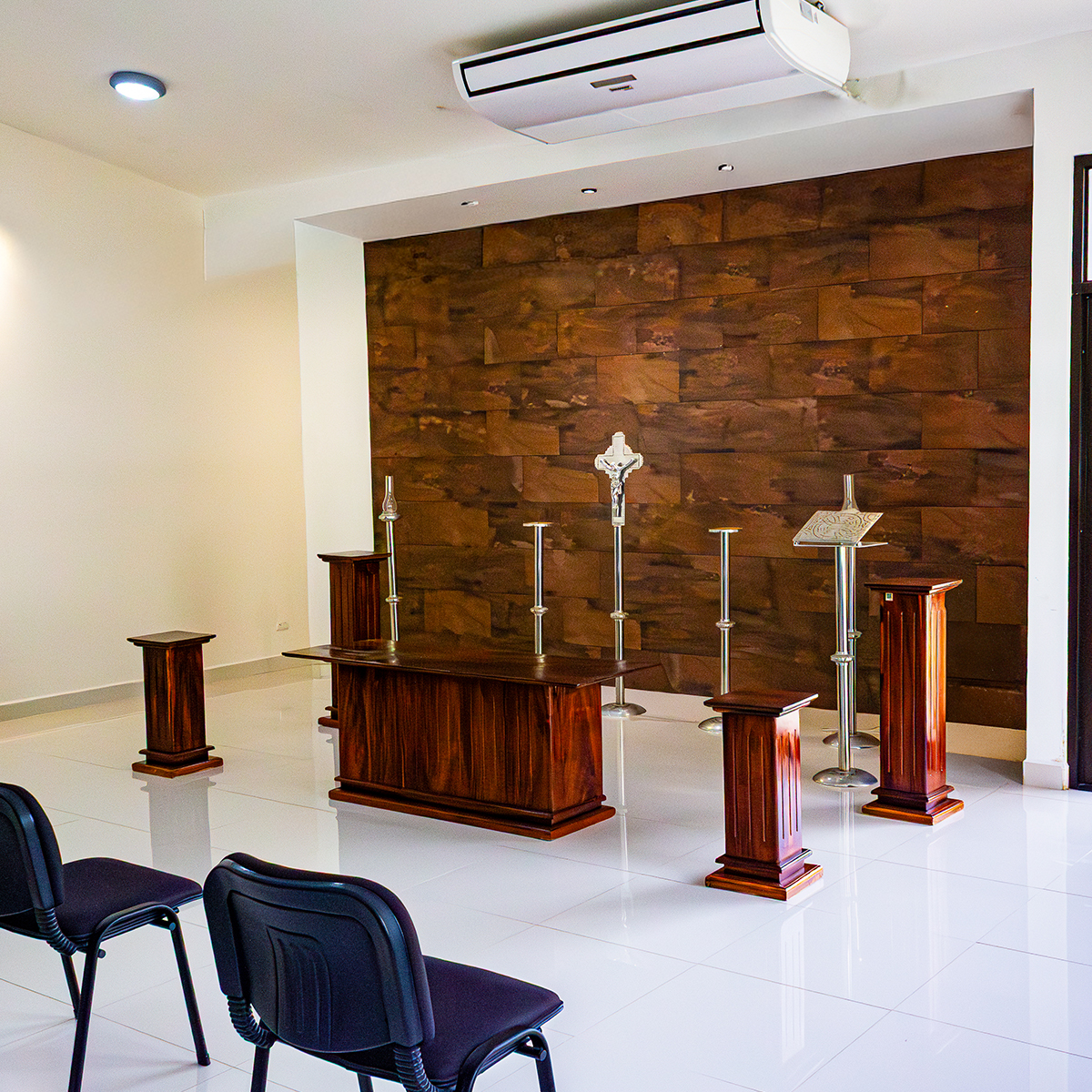 Interior de las capillas